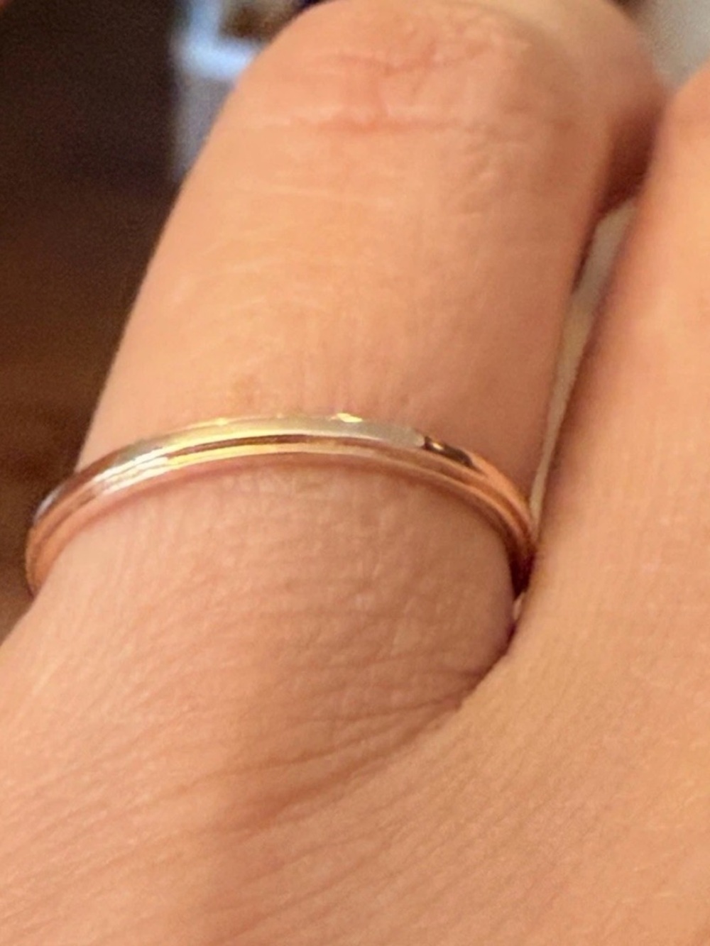 Cartier D’Amour Wedding Ring #54 18K Pink Gold 1.8mm US 6.5–6.75 - Picture 8 of 8